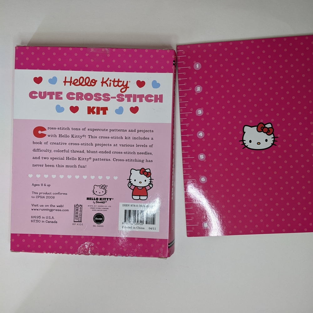 Hello Kitty Cross-Stitch Kit - Picture 3 of 4